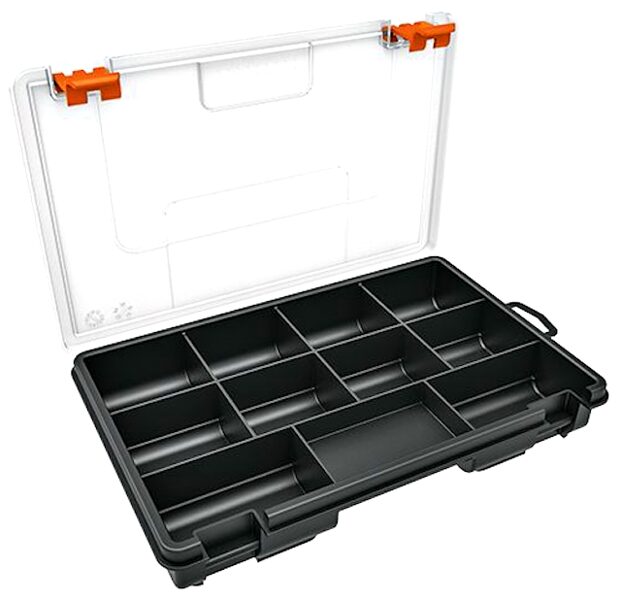 Organaizers-kaste Truper, 230x150x38 mm, ar 11 iedalījumiem