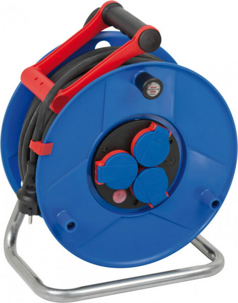 Pagarinātājs ar spoli, plast.40m 3VDE RR 3x2.5 Garant IP44, Brennenstuhl