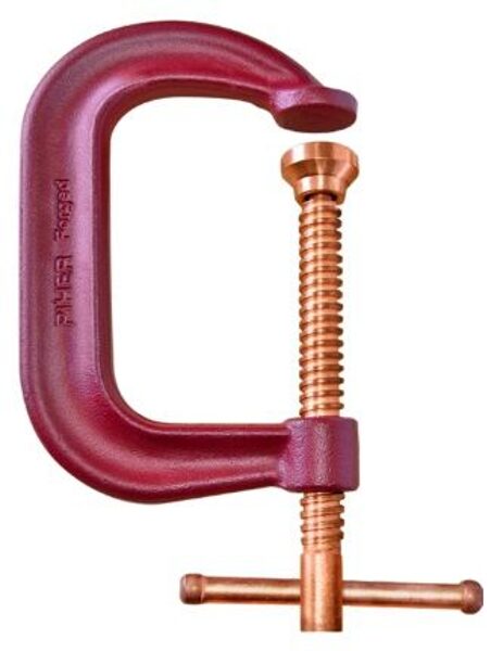 Piher C-spīles ar vītnes kapara pārklājumu, 8cm