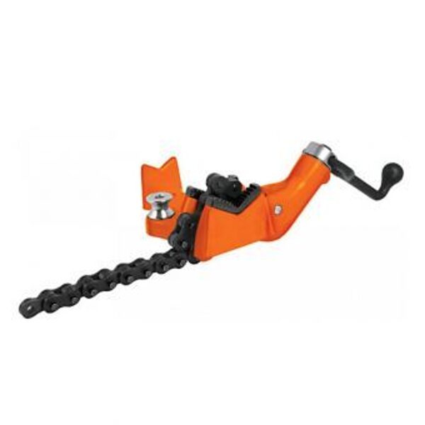 Profesionālās trubu spīles (ķēžu tipa) ar M.S. C