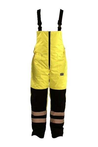 Puskombinezons FB-8918-A ar atstarotājiem, dzeltens/zils S