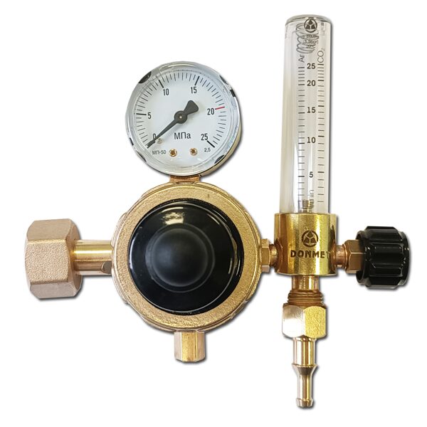 Donmet AR/CO2 combined reducer AR40/U30-2DM with 1 rotameter 3/4