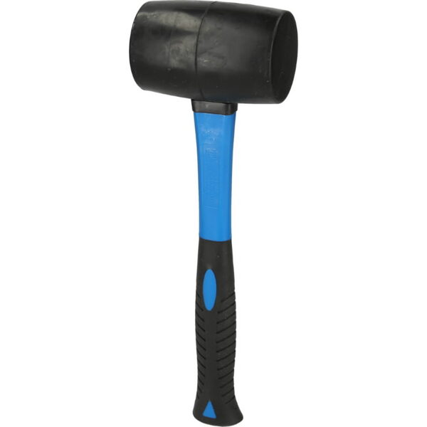 Rubber mallet, fiberglass handle, 56mm, 500g, KS Tools