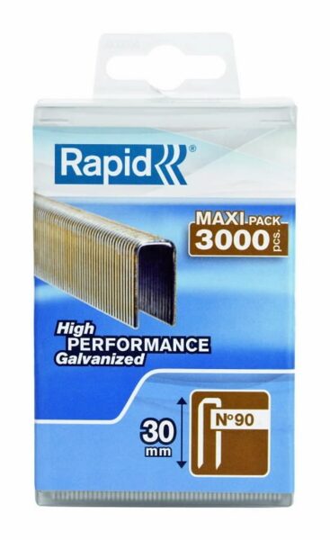 Staples 90/30 3000 pcs., In a plastic box, Rapid