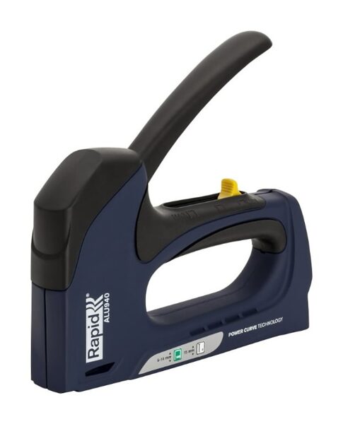 Stapler ALU940 6-14 mm green No. 140 staples HANDY, Rapid