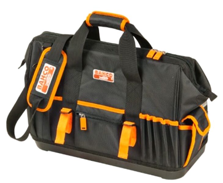Closed tool bag BAHCO with pockets 19 ", 470x230x370 mm