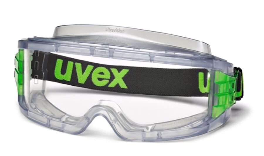 Slēgtā tipa aizsargbrilles UVEX Ultravision, gaišā lēca, Supravision Excellence HC/AF
