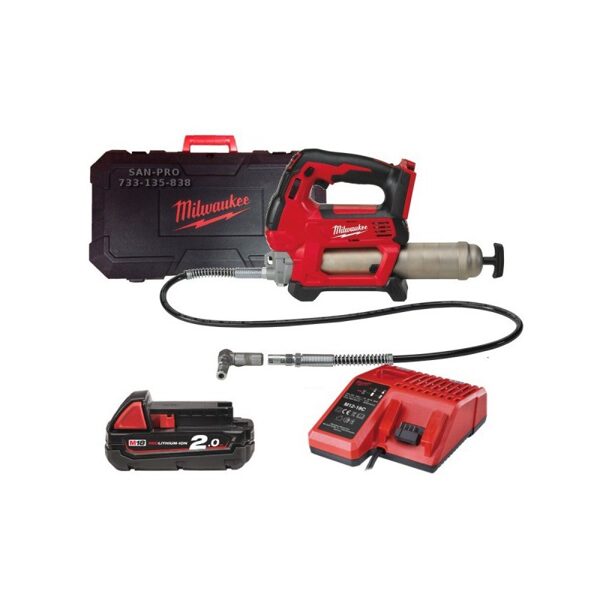 Smērvielas pistole akumulatora Milwaukee M18 GG-201C