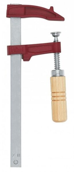 Spīles MM 20cm, žokļu dziļums 7cm, maks. 4000N koka rokturis