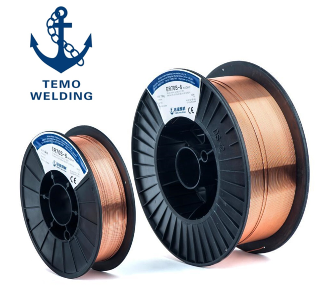 Welding wire 0.8-1.2 mm G3Si1 5-15kg coil TEMO