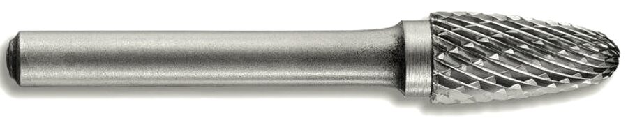 Tivoly Karbīda pirkstfrēze. Noapaļots konisks griešanas gals | T Line Ø8 mm