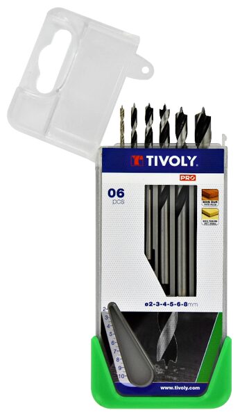 Tivoly urbju komplekts kokam Clipster PRO - 6.gab, Ø2-8mm
