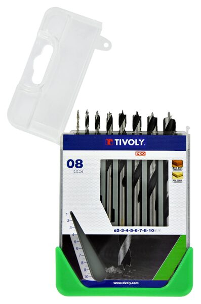 Tivoly urbju komplekts kokam Clipster PRO - 8.gab, Ø2-10mm