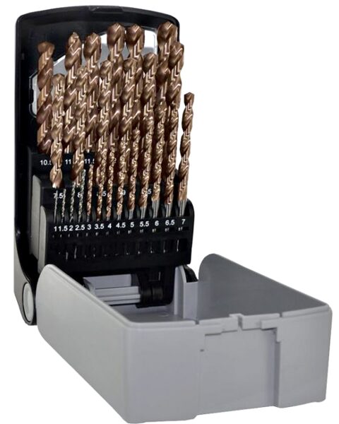 Tivoly urbju komplekts metālam G FURIUS - 25.gab, Ø1-13mm