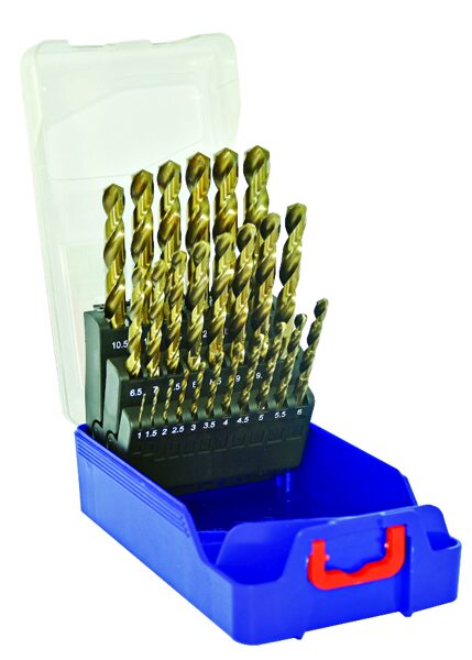 Tivoly urbju komplekts metālam G TC HSCOB - 25.gab, Ø1-13 mm