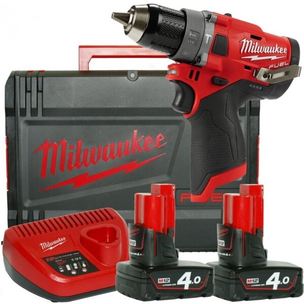 Triecienurbjmašīna akumulatora Milwaukee M12 FPD-402X