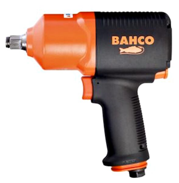 Trieciena uzgriežņu atslēga pneimatiskā BAHCO 1/2", 1112 Nm