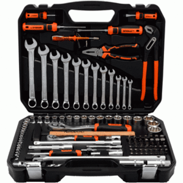 AVTODELO Professional tool set 105 pr. 1/4 "DR 1/2" DR