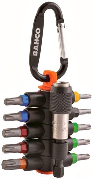 Uzgaļu komplekts BAHCO Sticky Torx T10-T40, 11.gab