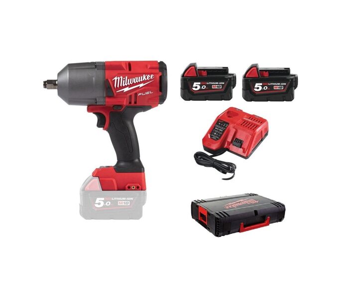 Uzgriežņa atslēga akumulatora Milwaukee M18 FHIWF12-502X