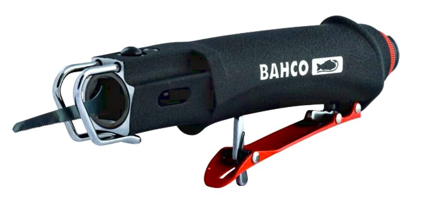 Virzuļzāģis BAHCO pneimatiskais, brīvais ātrums 10000 apgr./min, kompakts (227mm), 0.6kg