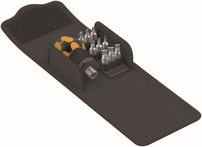 Wera Kraftform Kompakt ESD mini bit handle and bits SL+PH set 10 pcs