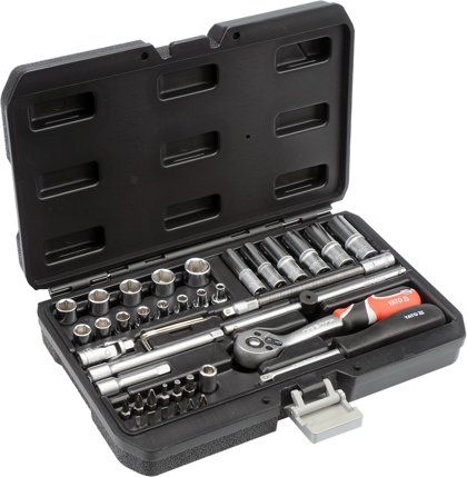 Tool wrench set 1/4 42pcs. YATO YT-14481