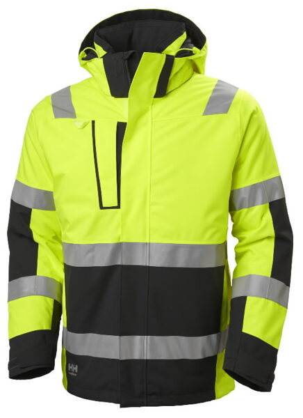 Ziemas jaka Alna 2.0, Hi-vis CL3, dzeltena/melna, Helly Hansen WorkWear