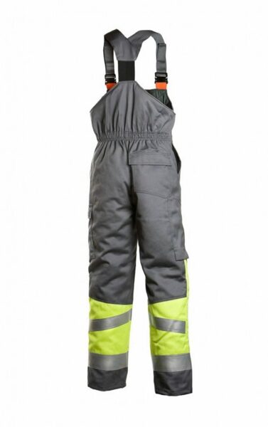 Ziemas metinātāju puskombinezons Multi 6005, dzeltens/pelēks, Dimex